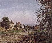 Camille Pissarro, Road Vehe peaceful suburb road